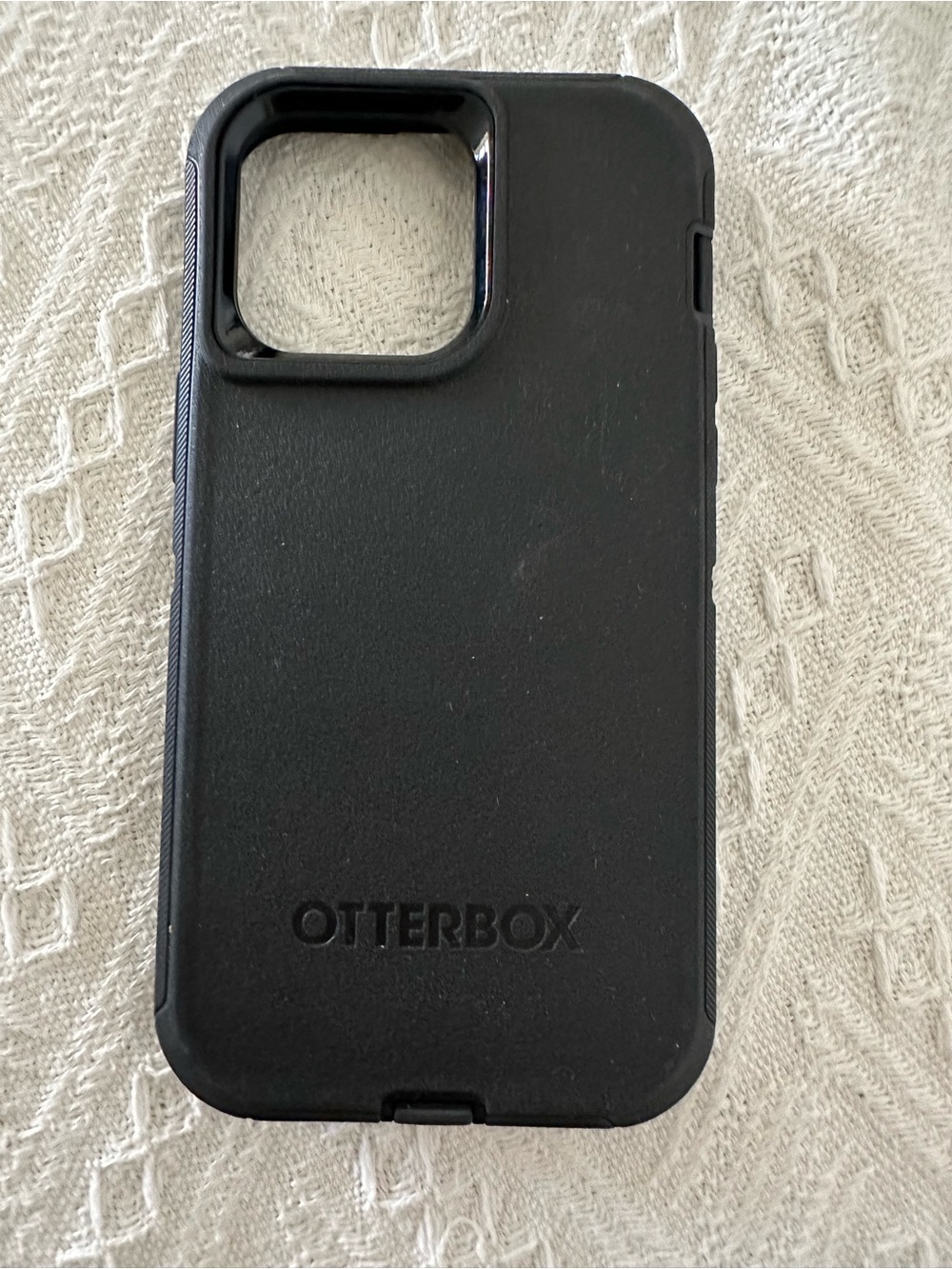 OtterBox Matte Black Rugged Phone Shell - Picture 2 of 3